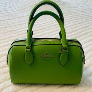 kate spade Green Saffiano Mini Satchel Bag